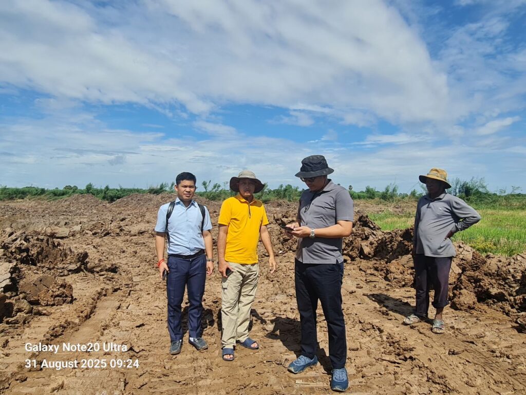 រដ្ឋបាលស្រុកខ្សាច់កណ្ដាលរកឃើញរណ្ដៅដី លោក ហ័ង ត្រឹមត្រូវស្របច្បាប់ បន្ទាប់ពីគេហទំព័រមួយចំនួនផ្សព្វផ្សាយព័ត៌មានមិនពិត