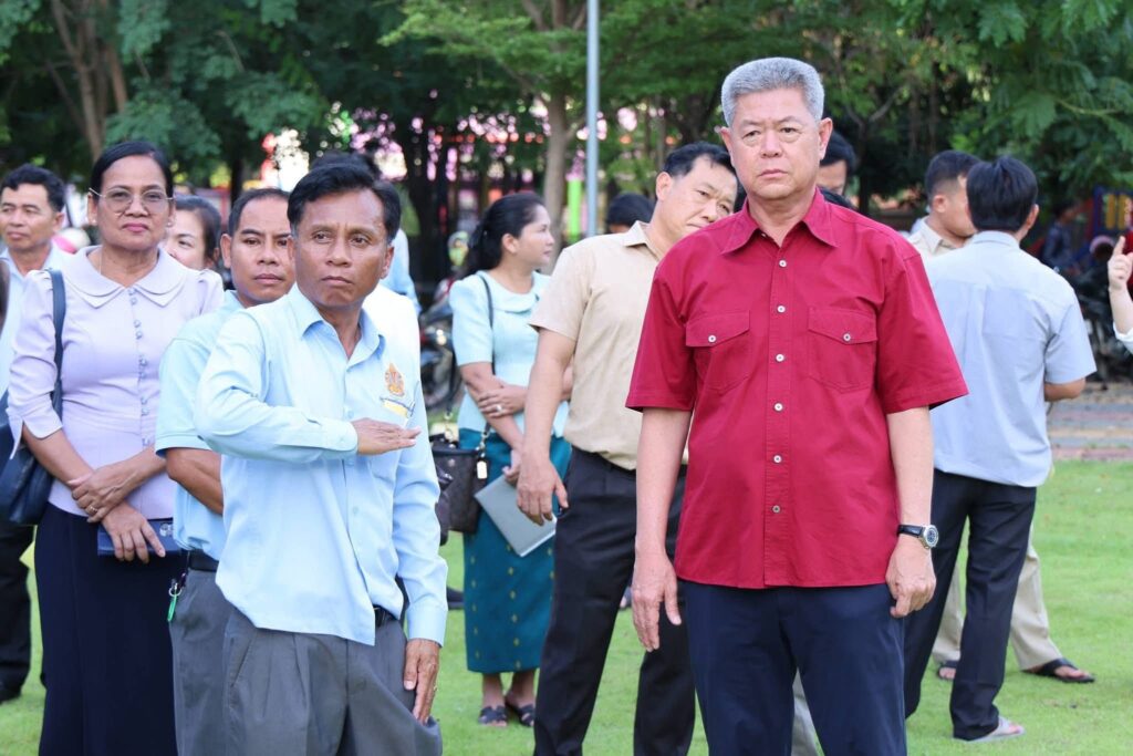 ឯកឧត្ដម គួច ចំរើន អញ្ជើញចុះពិនិត្យអគារសិក្សាអូទីសឹម និងពិការភាពសតិបញ្ញា ចំនួន ២ខ្នង ក្នុងក្រុងតាខ្មៅ