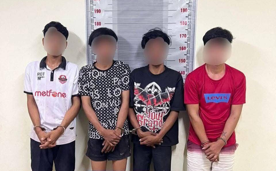 សមត្ថកិច្ចខេត្តកំពង់ចាម បង្ក្រាបមុខសញ្ញា ០៧នាក់ ពាក់ព័ន្ធករណីឆក់ លួច គាស់ផ្ទះ ជួញដូរ និងប្រើប្រាស់គ្រឿងញៀន 