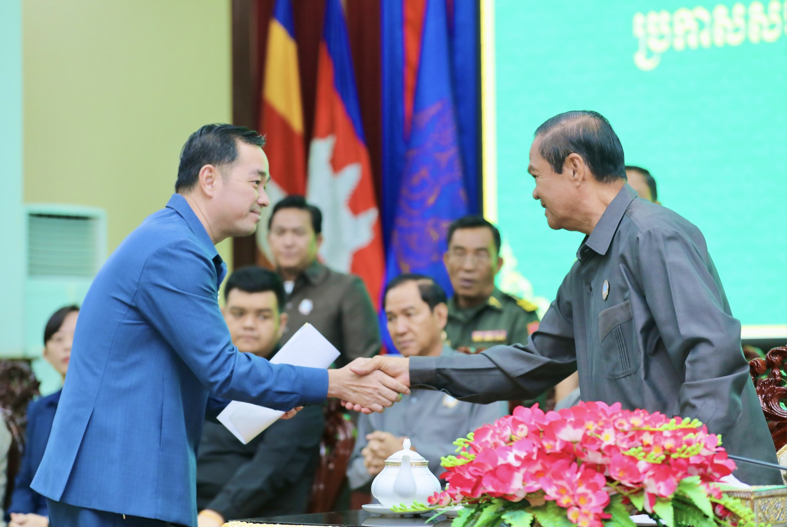 ឯកឧត្តម អ៊ុន ចាន់ដា អញ្ជើញចូលរួមក្នុងពិធីប្រកាសសមាសភាពថ្នាក់ដឹកនាំគណៈកម្មាធិការសមាគមអតីតយុទ្ធជន និងនិវត្តជន ខេត្តកំពង់ចាម