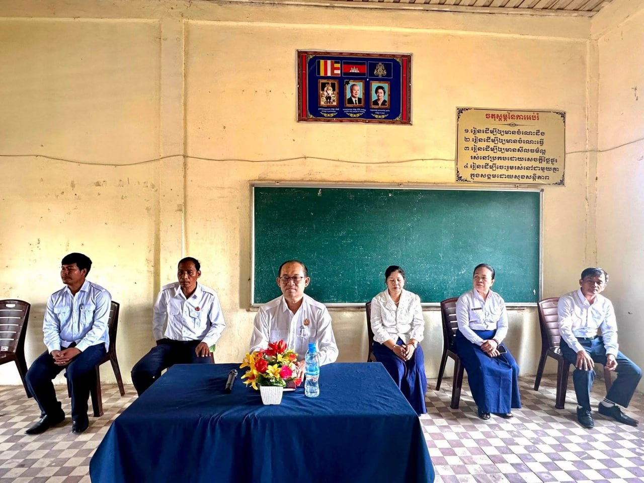 ពិធីបើកវគ្គបណ្តុះបណ្តាលស្តីពីការប្រើប្រាស់កញ្ចប់សម្ភារៈអំណានថ្នាក់ដំបូង លើកទី២ នៅស្រុកបាទី